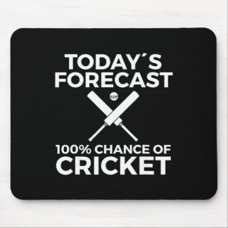 Mousepad Cricket Player 