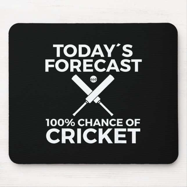 Mousepad Cricket Player  (Frente)