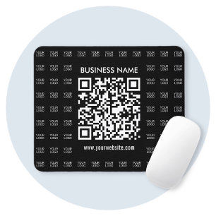 Mousepad Crie instantaneamente o código QR e o padrão de lo