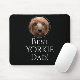 Mousepad Crie o seu melhor Pai de cães Foto personalizada