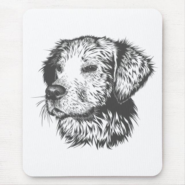 Mousepad Crie O Seu Próprio Cão De Pet Personalizado (Frente)