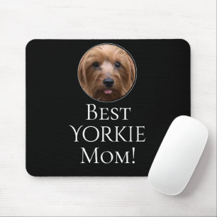 Mousepad Crie seu melhor cachorro Mãe Foto Personalizada