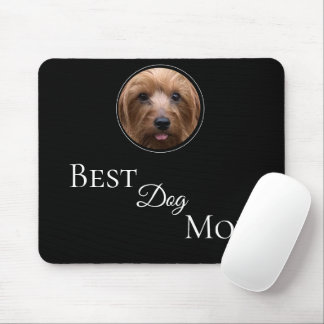 Mousepad Crie seu melhor cachorro Mãe Foto Personalizada