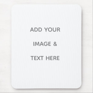 Mousepad Crie seu próprio branco