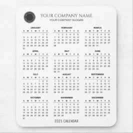 Mousepad Crie seu próprio calendário da empresa 2021 | Mous