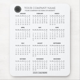 Mousepad Crie seu próprio calendário empresarial 2026 | Mou