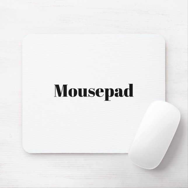 Mousepad Crie Seu Próprio Design Simples Personalizado de M (Com mouse)