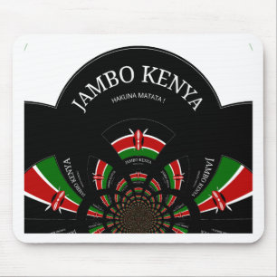 Mousepad Crie seu próprio Hakuna Matata Jambo Quênia