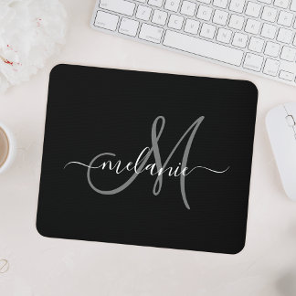 Mousepad Crie Seu Próprio Monograma Personalizado E Script