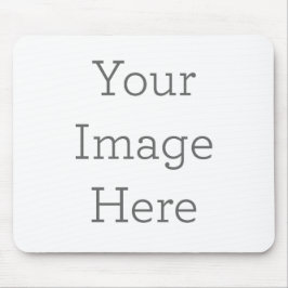 Mousepad Crie seu próprio mouse resistente à mancha