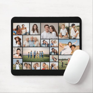 Mousepad Crie Seu Próprio Pad Do Mouse Collage De 20 Fotogr