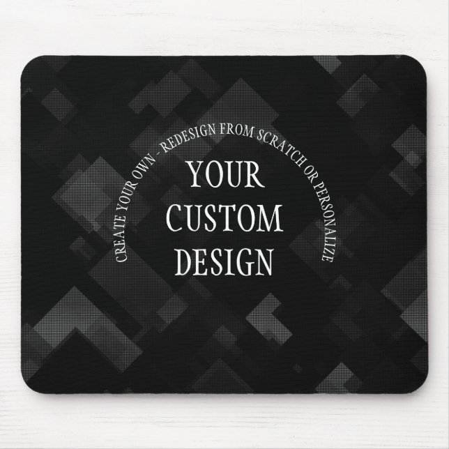 Mousepad Crie seu próprio personalizado projetado (Frente)
