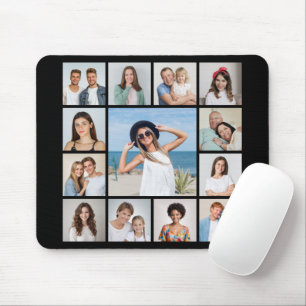 Mousepad Crie Seu Próprio Rato de Colagem de 13 Fotos