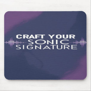Mousepad Crie Sua Assinatura Sonora opção 2