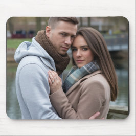 Mousepad Crie sua imagem perfeita de Casal de arte personal