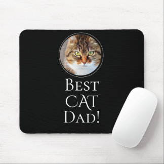 Mousepad Crie sua melhor foto personalizada do Pai de Cat