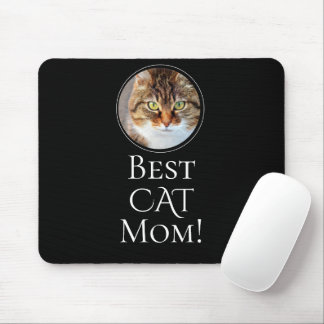 Mousepad Crie sua melhor mãe do gato Foto personalizada