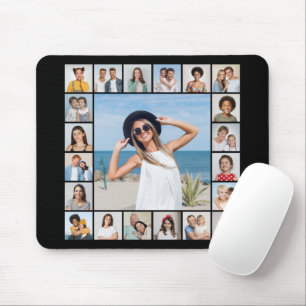 Mousepad Crie Sua Própria Colagem de 17 Fotos