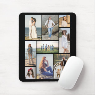 Mousepad Crie Sua Própria Colagem de 9 Fotos