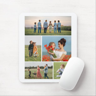 Mousepad Crie sua própria colagem de fotos
