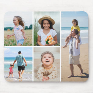 Mousepad Crie sua própria colagem de fotos