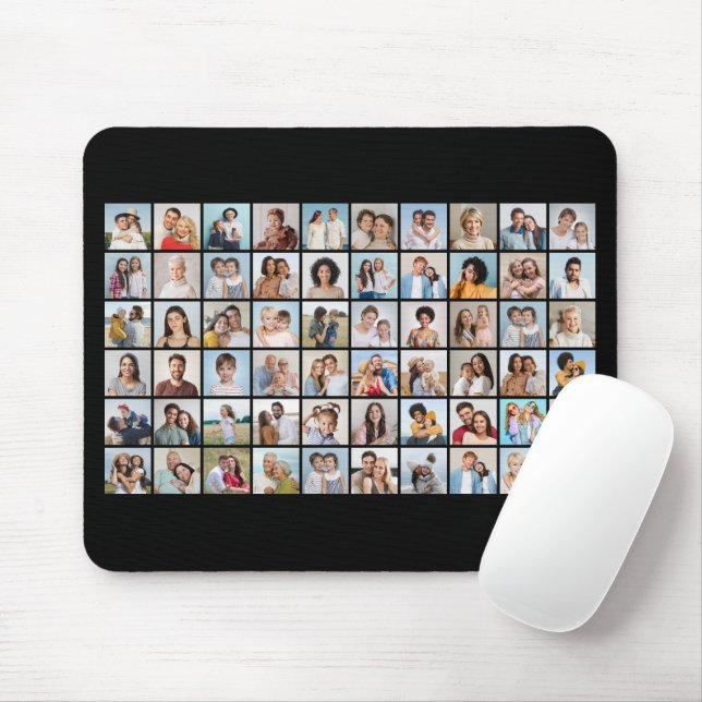 Mousepad Crie sua própria colagem de fotos 60 (Com mouse)