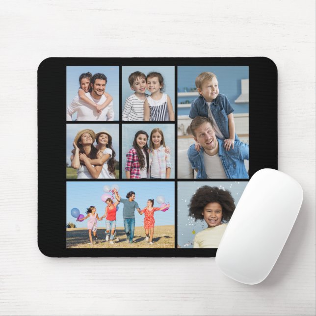 Mousepad Crie sua própria colagem de fotos 7 (Com mouse)