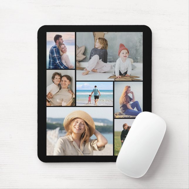 Mousepad Crie sua própria colagem de fotos 7 (Com mouse)