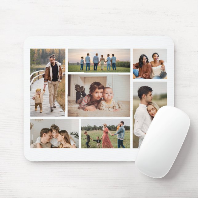 Mousepad Crie sua própria colagem de fotos 7 (Com mouse)