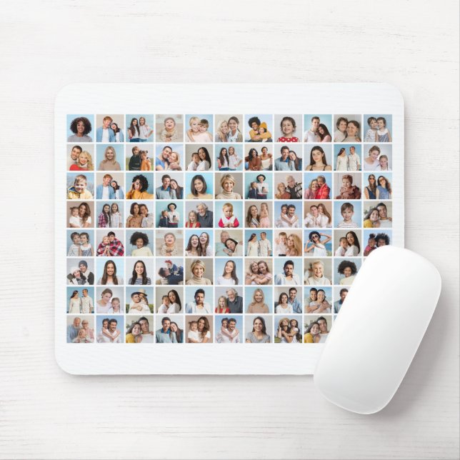 Mousepad Crie sua própria colagem de fotos 88 (Com mouse)