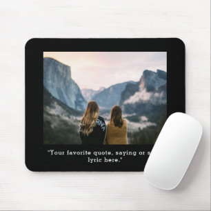 Mousepad Crie Sua Própria Foto De Cotação Personalizada