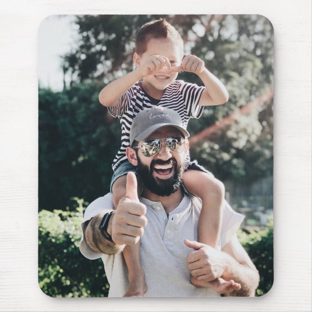 Mousepad Crie sua própria foto personalizada (Frente)