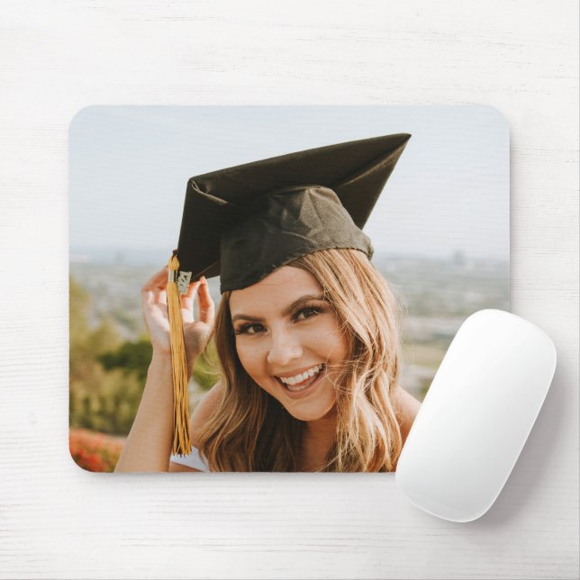 Mousepad Crie Sua Própria Foto Personalizada de Graduado (Com mouse)