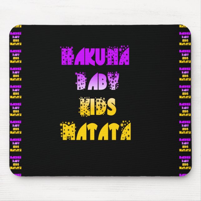 Mousepad Crie Suas Ideias Bonitas E Bonitas De Bebês (Frente)