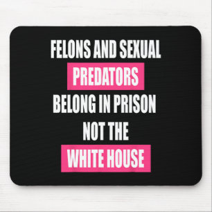 Mousepad Criminosos Não Pertencem à Casa Branca Anti Trump
