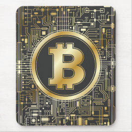 Mousepad Criptomoeda do Conselho do Circuito de Criptografi