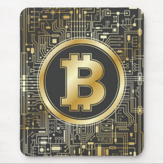 Mousepad Criptomoeda do Conselho do Circuito de Criptografi