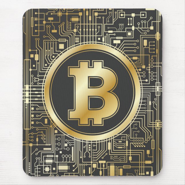 Mousepad Criptomoeda do Conselho do Circuito de Criptografi (Frente)