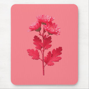 Mousepad Crisântemo Rosa