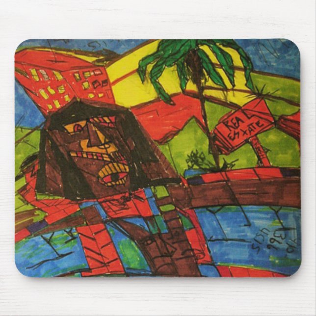 Mousepad crise imobiliária (Frente)