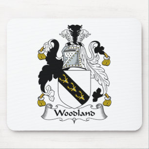 Mousepad Crista da família da floresta