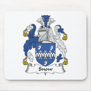 Mousepad Crista da família da neve