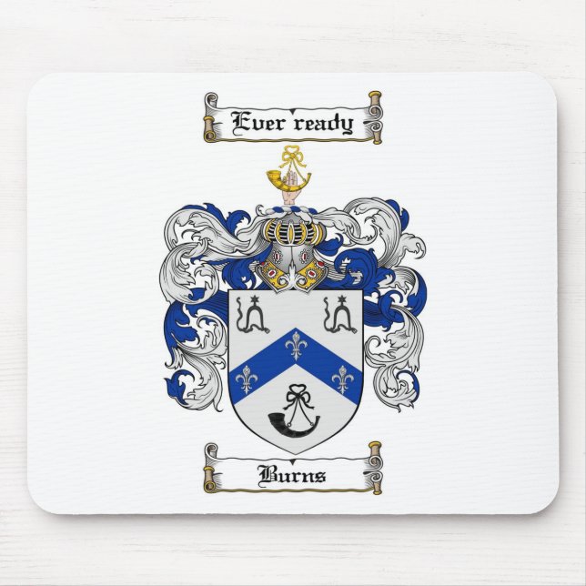 MOUSEPAD CRISTA DA FAMÍLIA DAS QUEIMADURAS - BRASÃO DAS (Frente)