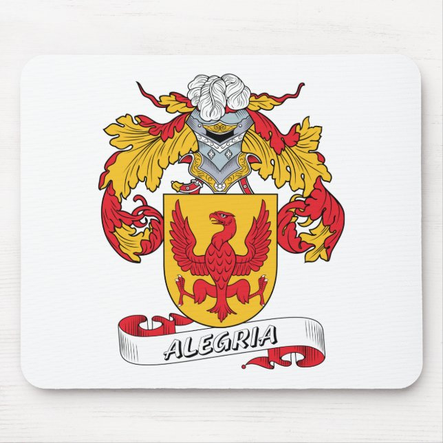 Mousepad Crista da família de Alegria (Frente)