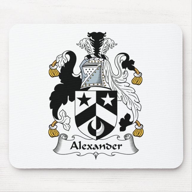 Mousepad Crista da família de Alexander (Frente)