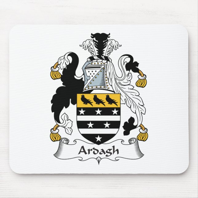 Mousepad Crista da família de Ardagh (Frente)