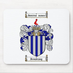 MOUSEPAD CRISTA DA FAMÍLIA DE ARMSTRONG - BRASÃO DE