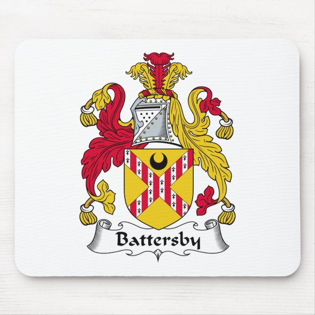 Mousepad Crista da família de Battersby (Frente)