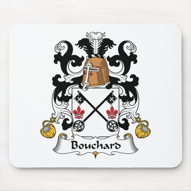 Mousepad Crista da família de Bouchard (Frente)