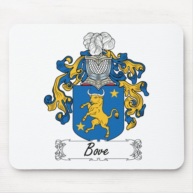 Mousepad Crista da família de Bove (Frente)
